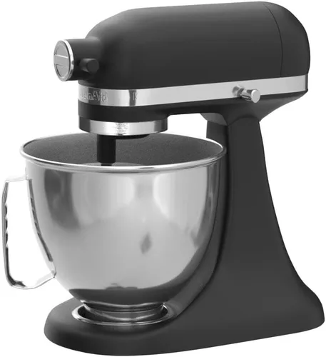 Miniatura 5 de KitchenAid Artisan Mini Batidora de Pie con Cabezal Inclinable de 3.5 Cuartos - KSM3316X - Negro Mate