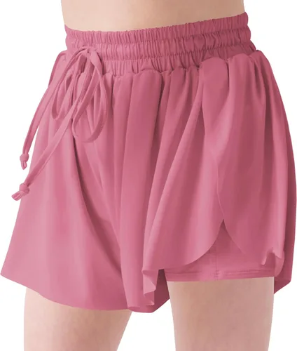 Miniatura 3 de Pantalones cortos fluidos con diseño de mariposa para niñas, pantalones cortos deportivos para niñas, pantalones cortos de mariposa para niños