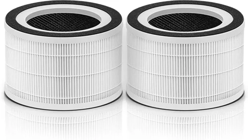 Paquete de 2 filtros de repuesto para purificador de aire Fillo compatibles con A-floia Purificador de aire Halo/Allo Match ASIN: 2 Paquetes Fillo