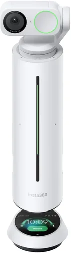 Miniatura 11 de Insta360 Link 2 - Cámara web PTZ 4K para PC/Mac, sensor de 1/2 pulgada, seguimiento AI, HDR, micrófono con cancelación de ruido AI, control