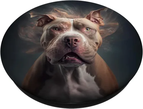 Miniatura 2 de Pitbull - Diseño de perro para PopSockets intercambiables PopGrip