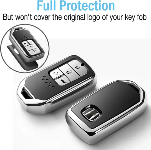 Miniatura 4 de Intermerge – Cubierta protectora para llave inteligente Honda de poliuretano termoplástico (TPU) suave especial