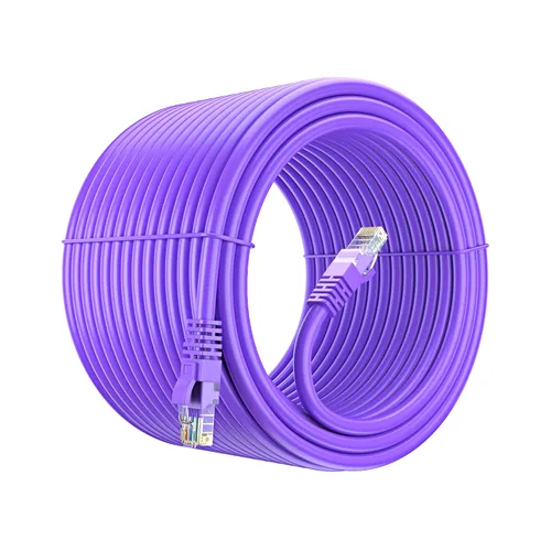 Miniatura 11 de Maximm Cable Ethernet Cat6, 100 pies, cobre 100% puro, UTP (negro) 100 pies