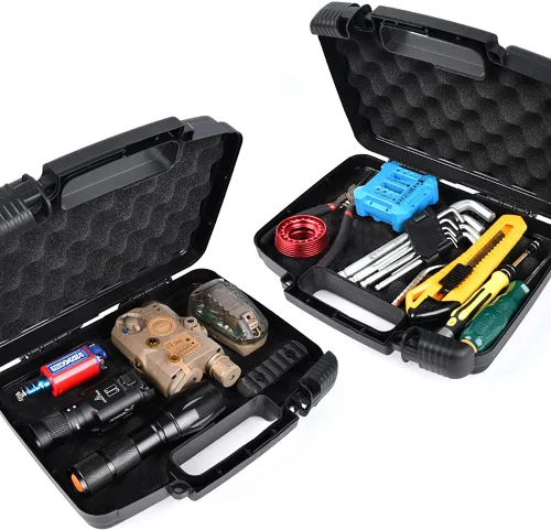 Miniatura 5 de Funda rígida pequeña con espuma, 10 pulgadas de espuma ligera acolchada de protección de transporte/almacenamiento - Interior personalizable