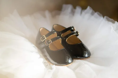 Miniatura 6 de Otter MOMO Zapatos planos de bailarina para niña, con lazo decorativo, ideales para llevar con vestido y combinan bien con flores, para escuela