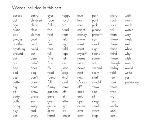 Miniatura 4 de ETA hand2mind 65500 Tarjetas Sight Words in a Flash