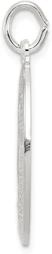 Miniatura 2 de Diamond2Deal Colgante de medalla milagrosa de plata de ley 925, joyería fina para mujer (L- 1.181 in W- 0.630 in), No es una piedra preciosa