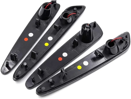 Miniatura 3 de Luces LED de posición lateral para Chevy Corvette C6 Z06 ZR1 2005-2013, lente ahumada ámbar delantera y trasera, luces rojas C6 de marcador