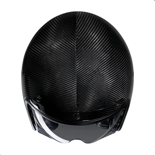 Miniatura 7 de HJC V31 Casco de motocicleta de carbono sólido con visera IS-10, aprobado por DOT (carbono, pequeño)