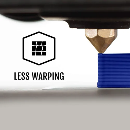 Miniatura 5 de HATCHBOX - Filamento para impresora 3D ABS, precisión dimensional +/- 0.3 mm, carrete de 1 kg, 1.75 mm, azul