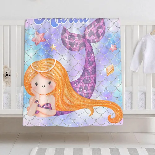 Miniatura 25 de Manta de bebé personalizada para niñas y niños, manta de bebé personalizada con nombre para niños pequeños, niños, ducha, recién nacidos, guardería
