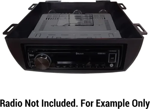Miniatura 4 de Scosche UDEB - Recinto de instalación universal para radio DIN para debajo del tablero o en la parte superior, kit de instalación estéreo
