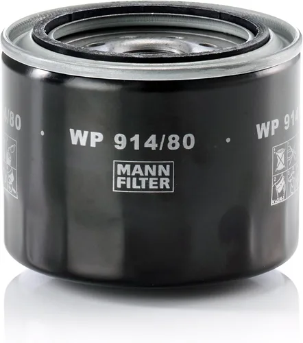 MANN-FILTER WP 914/80 Filtro de aceite - COCHES + VEHÍCULOS DE TRANSPORTE