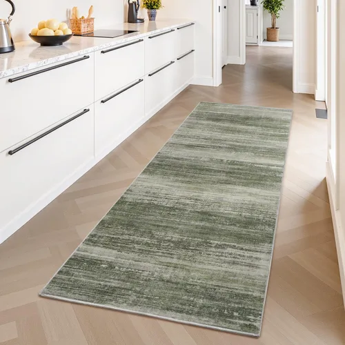 Miniatura 7 de PADOOR Alfombra moderna abstracta para entrada, alfombra lavable de 2 x 3 pulgadas, antideslizante, ultra suave, de pelo bajo, para puerta