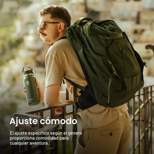 Miniatura 5 de Mochila de viaje Osprey Farpoint 40L para hombre, gris visión de túnel Tunnel Vision Gris