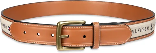 Miniatura 26 de Tommy Hilfiger Men's Fabric Inlay Casual Belt with Classic Harness Buckle