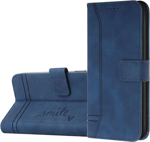 Miniatura 9 de IVY Poco X3 Funda Billetera Para Poco X3 [Estilo Sonrisa] [Piel Táctil Sensación] [Hebilla Magnética] Funda De Cuero PU Para Xiaomi Poco X3 / Poco