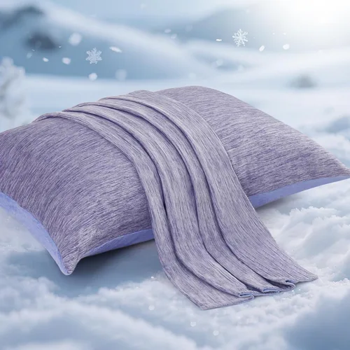 Miniatura 11 de Elegear Fundas de almohada refrescantes para personas que duermen con calor, fundas de almohada refrescantes japonesas Q-Max 0.5, en ambos lados