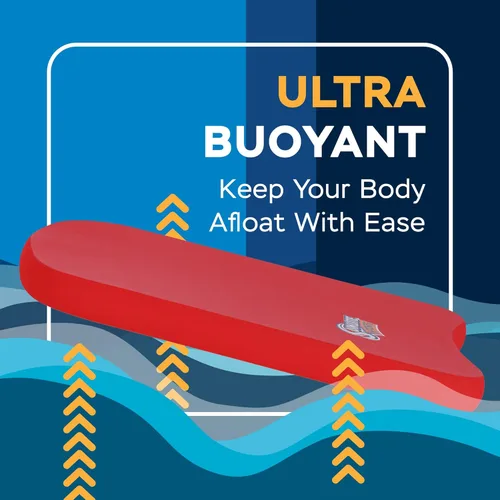 Miniatura 5 de Sunlite Sports Tabla de Patadas para Natación - Talla Única para Todos - Una Gran Ayuda de Entrenamiento para Niños y Adultos 9.2) Junior Red