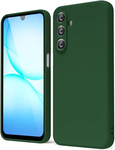 Miniatura 35 de oakxco Funda para teléfono Samsung Galaxy A12 con agarre de silicona líquida, linda delgada fina suave cubierta de gel de goma TPU lisa para mujeres