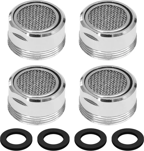 Miniatura 9 de Litoexpe Aireador de grifo de 15/16 pulgadas, 4 piezas, piezas de repuesto para aireador de fregadero de cocina, filtro de grifo de rosca hembra