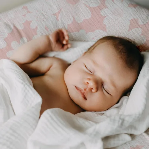 Miniatura 2 de Gllquen Baby Paquete de 3 sábanas de muselina para moisés, transpirable, elástica, acogedora, de algodón, para bebé, niño y niña, apta para sábanas