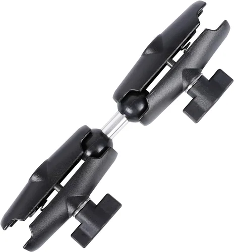 Miniatura 6 de Brazo de doble enchufe de doble extensión con adaptador de bola doble de 1 pulgada compatible con montaje de tamaño RAM B y otros dispositivos