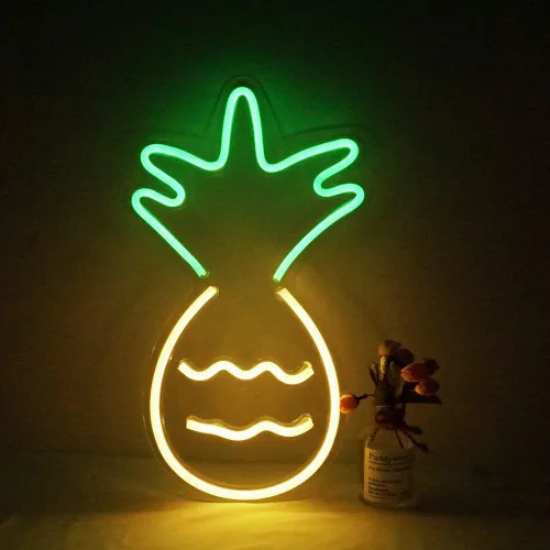 Miniatura 8 de Letrero de neón grande de delfín, luz LED de neón de delfín, luz nocturna alimentada por USB para niños, sala de estar, oficina, bar, restaurante