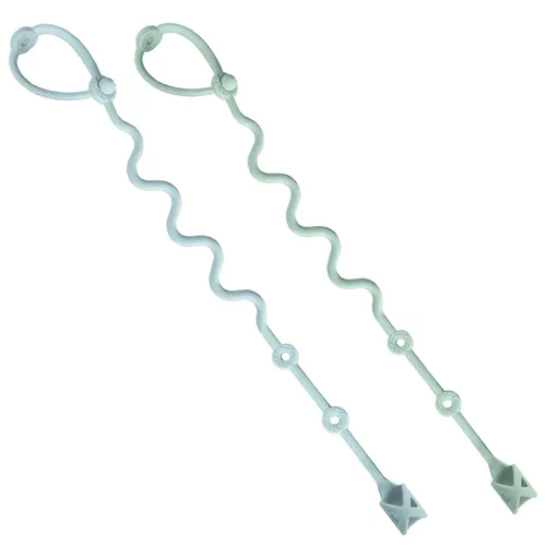 Soporte de Correa para Cucharas de Bebé Clip para Chupete Accesorios para Silla Alta-Gelinor Suministros de Alimentación de Destete Dirigido por el