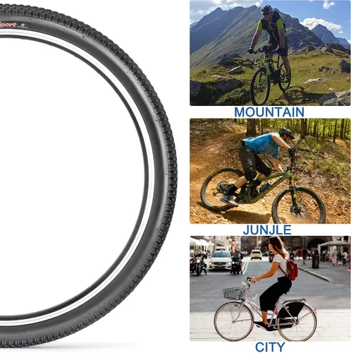 Miniatura 6 de Neumático de repuesto para bicicleta de 26 x 1.95 pulgadas, 26 x 2.25 pulgadas, 27.5 x 2.1 pulgadas, 27.5 x 2.2 pulgadas y 29 x 2.2 pulgadas