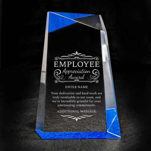 Miniatura 9 de Premio personalizado grabado con láser, diseño grabado con láser, agradecimiento, añade tu propio texto, incluye caja de regalo, premio al empleado