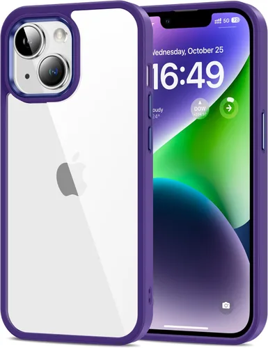 Miniatura 123 de HOOMIL Funda para iPhone 7 Plus/iPhone 8 Plus de 5.5 pulgadas, no amarillea, protección contra caídas, cubierta trasera dura transparente
