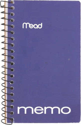Miniatura 2 de Mead Cuaderno de notas en espiral, paquete de 8, cuadernos de bolsillo, papel rayado universitario, 3 x 5 pulgadas, 60 hojas por cuaderno