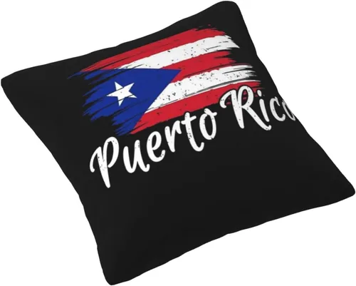 Miniatura 2 de ASYG Funda de cojín de Puerto Rico de 18 x 18 pulgadas, diseño de doble cara Puerto Rico 05