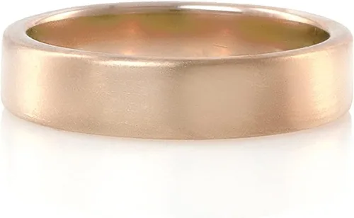 Miniatura 4 de Versatile 14k Rose Gold Band - Customizable Fashion, Wedding & Stackable Rings for Women - Personalized Anniversary & Relationship Rings for Him and