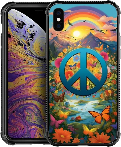 Miniatura 181 de CARLOCA Funda para iPhone XR, diseño de jirafa de cristal, ultra protección, a prueba de golpes, silicona suave TPU antideslizante para iPhone XR