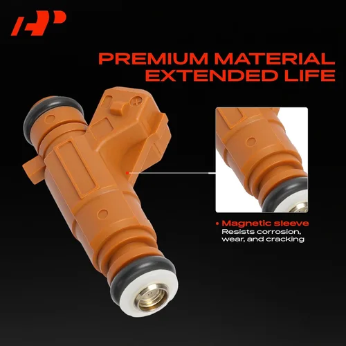 Miniatura 3 de A-Premium Juego de 8 inyectores de combustible compatibles con Mercedes-Benz E430 2000-2002, E500 2003-2006, S430 2001-2006, S500 2000-2006, CLS500