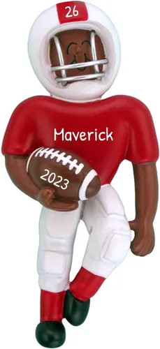 Adornos de fútbol 3D para árbol de Navidad, adornos de Navidad personalizados para niños, adorno de fútbol 2025, adorno deportivo para adolescentes,