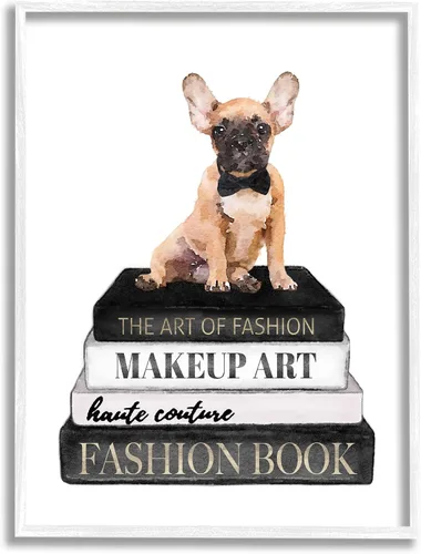 Miniatura 7 de Stupell Industries Fantástico Bulldog Francés Glam Pet Fashion Portafolio, diseño de Amanda Greenwood