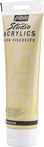 Miniatura 22 de PEBEO Studio Acrílicos de Alta Viscosidad, Acrílico Fino, 250 ml - Plata Iridiscente, 8.45 Fl Oz (Paquete de 1)