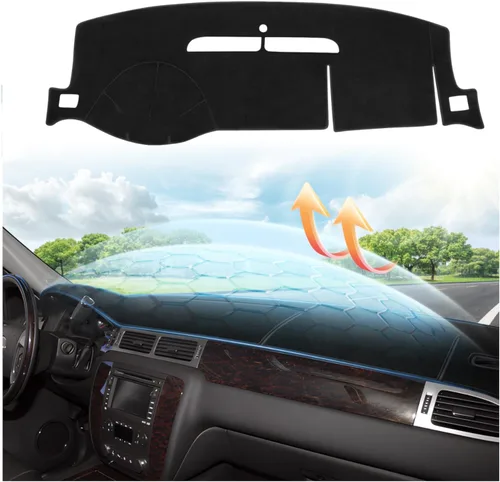 Miniatura 26 de CARTIST Cubierta para salpicadero para CrossTrek 2024 2025 2026 Cubierta de salpicadero para accesorios Crosstrek Alfombra antideslizante Protector