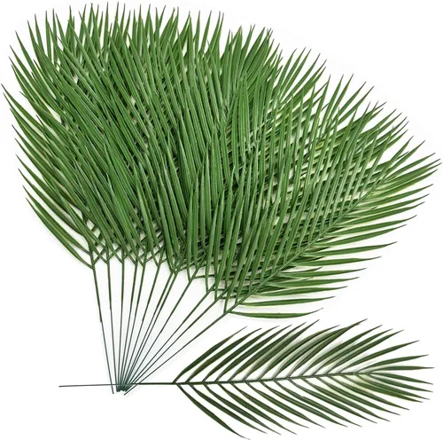 Miniatura 34 de Paquete de 10 enredaderas artificiales colgantes, hiedra falsa, sauce llorón, hojas verdes, plantas de plástico, guirnalda sintética resistente a