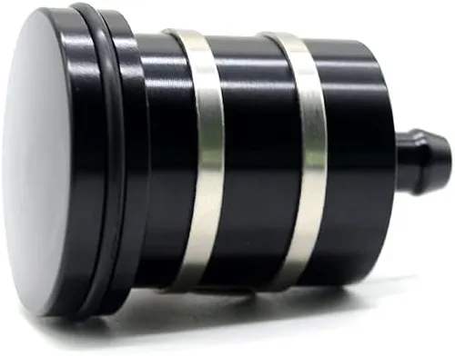 Miniatura 3 de Universal motocicleta aceite taza depósito líquido freno trasero para Z400 Z650 Z900 Z900RS Ninja 400 Ninja 650 negro