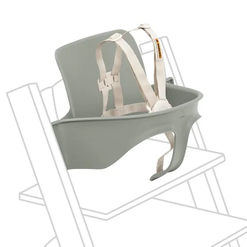 Miniatura 12 de Stokke Tripp Trapp - Juego de 2 piezas para bebé, color rosa sereno, para edades de 6 a 36 meses, convierte la silla Tripp Trapp en una cómoda silla