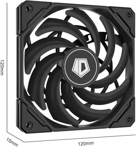 Miniatura 8 de ID-COOLING IS-55 Negro Enfriador de CPU de Bajo Perfil Enfriador de Aire de CPU de 57mm de Altura 5 Heatpipes Ventilador Delgado de 120x120x15mm