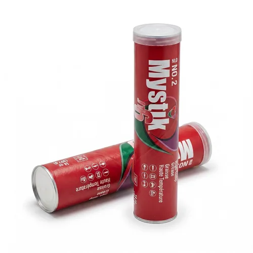 Miniatura 2 de Mystik JT-6 Tubo de grasa de alta temperatura para pistola de engrase, complejo de litio rojo multiusos, NLGI 2, grasa para rodamientos de rueda, 14
