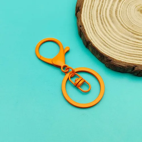 Miniatura 6 de 30 llaveros con cierre de langosta para fabricación de joyas, broches de metal giratorios con cierres giratorios, clips de gancho, anillo de llavero