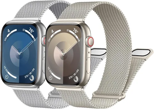 Miniatura 11 de Correa milanesa para Apple Watch Band de 1.575 pulgadas, 1.732 pulgadas, 1.614 pulgadas, 1.772 pulgadas, 1.654 pulgadas, 1.614 pulgadas, 1.614