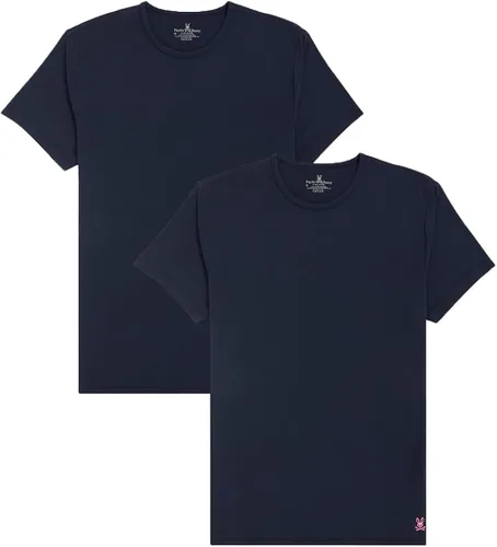 Miniatura 2 de Psycho Bunny Paquete de 2 camisetas de cuello redondo para hombre