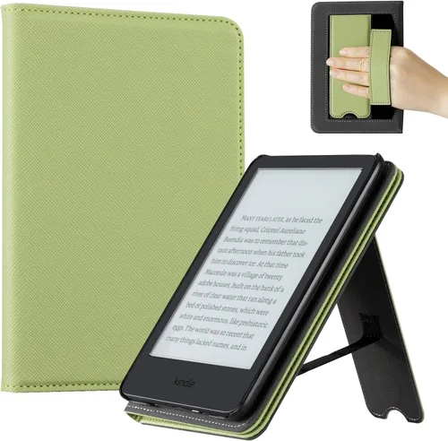 Miniatura 32 de CoBak Case for 6" E-Reader - PU Leather Smart Cover with Auto Sleep/Wake & Hand Strap